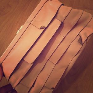 J Crew Clutch in blush color